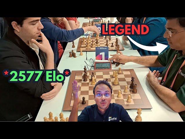 The legendary escape | Vishy Anand vs Adam Kozak (2577) | World Rapid Teams 2025