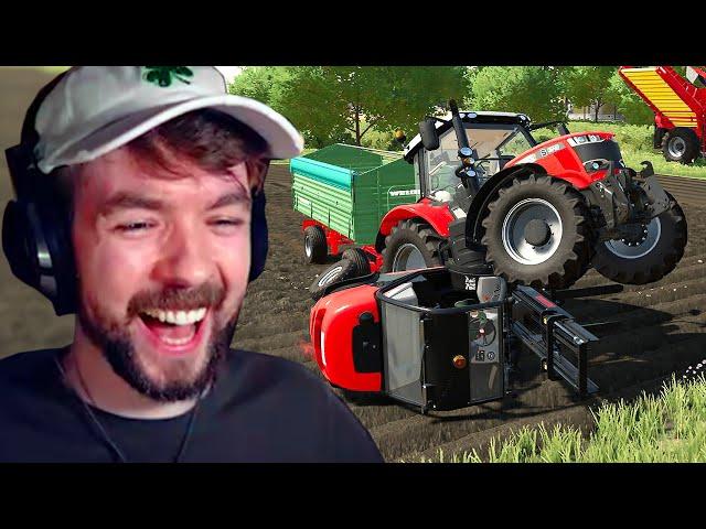 5 Irish Youtubers Ruin Potato Farm