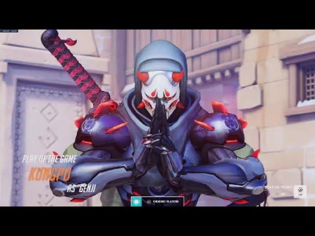 OVERWATCH 2 GAMEPLAY (PS5 4K 60 FPS) || Genji Gameplay || No commentary