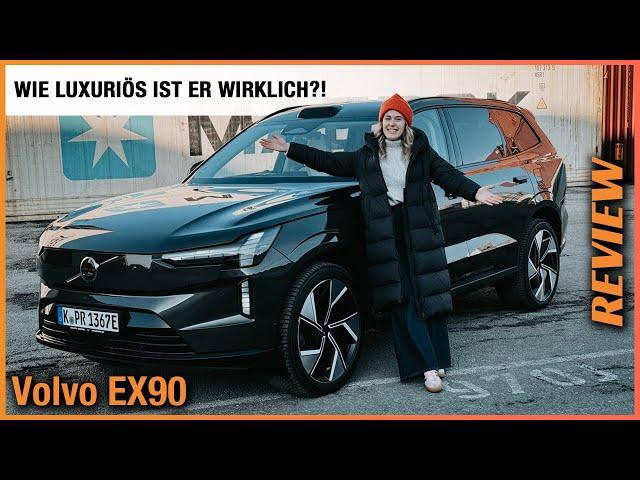 Volvo EX90 im Test (2025) Wie luxuriös ist das SUV ab 83.700€ wirklich?! Fahrbericht | Preis | EX 90