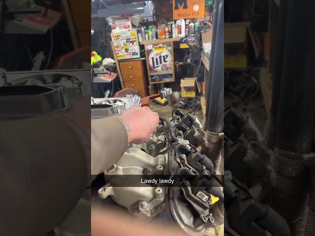 Cammed 5.3.  Michigan motorsports drift cam. Demon carb.