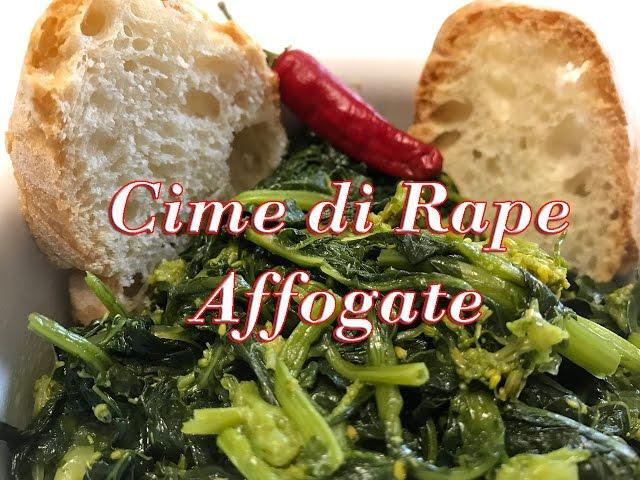 COME FARE I Friarielli o CIME DI RAPE AFFOGATE - RÀPE ‘NFUCÀTE