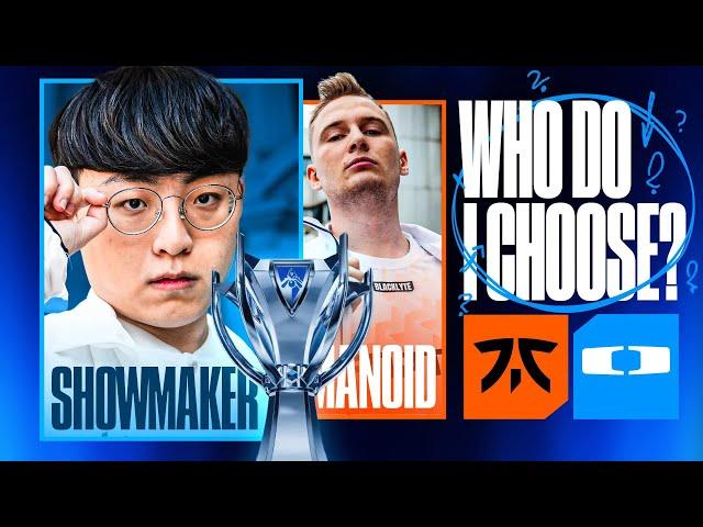 FNATIC VS DK MY FAVOURITES GO HEAD TO HEAD IN SWISS - WORLDS 2024 - CAEDREL