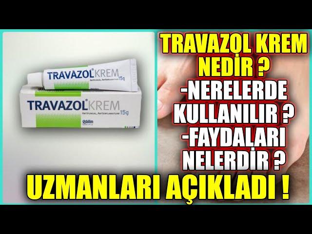 TRAVAZOL KREMİN 4 ÖNEMLİ FAYDASI YÜZÜNÜZDEKİ VE VÜCUDUNUZDAKİ SORUNUN ÇARESİ BUNDA !