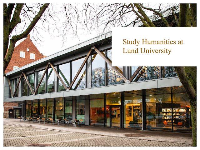 Study Humanities at Lund University