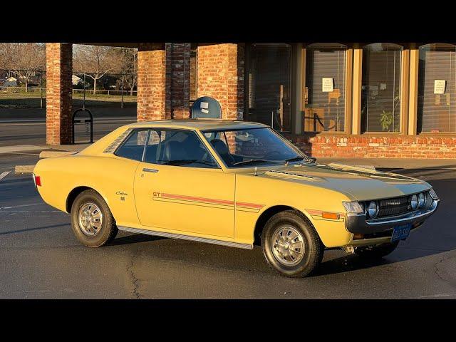 For Sale: 1972 Toyota Celica ST (only 37k original miles) TIME CAPSULE sitting since 95’ ALL OG!