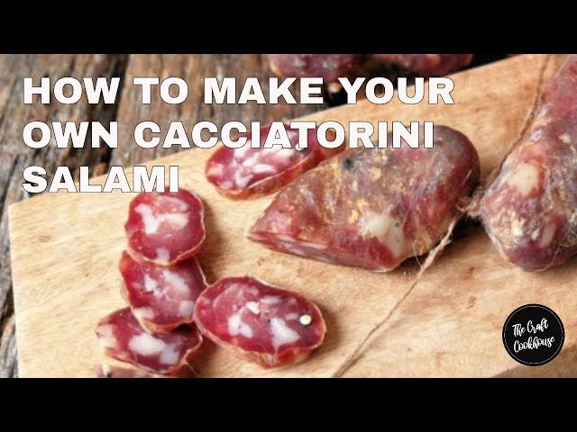 [NEW] Super Easy Recipe for Cacciatorini Salami--NO Nitrates, NO grinder, no sausage stuffer [2021]