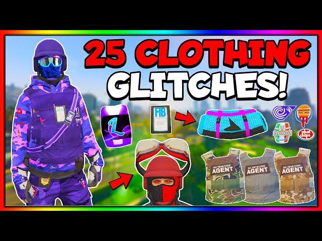 *SOLO* GTA 5 TOP 25 CLOTHING GLITCHES AFTER PATCH 1.69! GTA 5 Modded Outfit Glitches! | GTA Online