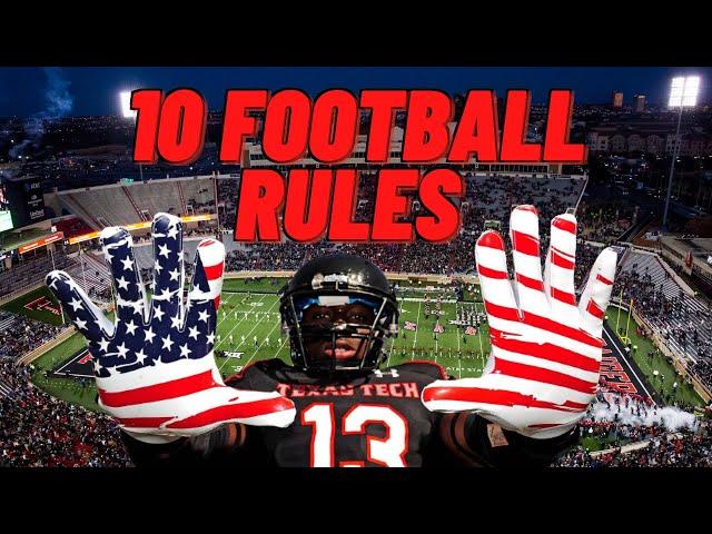 10 Football Rules MOST Coaches & Players Don't Know