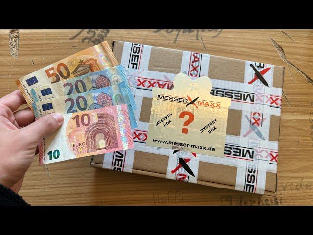 100€ Fixed Blade MYSTERY BOX von MESSER MAXX UNBOXING