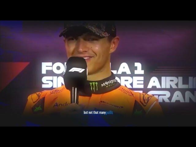 DRAMATIC Post-Qualifying Interview with Lando Norris, Max Verstappen and Lewis Hamilton in Singapore