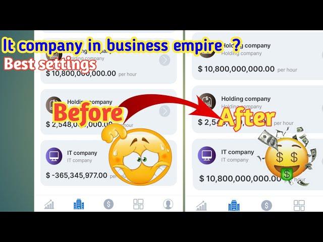 BEST IT COMPANY SETTINGS  IN BUSINESS EMPIRE RICH MAN || DEVANSH 69 || #shorts #gaming #devansh69