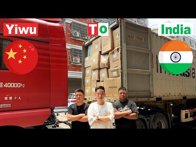 Yiwu Agent: Source & Load & Ship 20GP From Yiwu To India