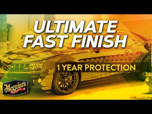 Meguiar's Ultimate Fast Finish Commercial