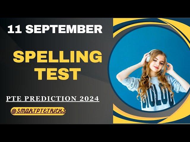 Top Spellings Practice for PTE Test - PTE Spellings Practice TEST