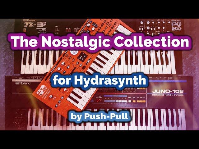 The Nostalgic Collection for ASM Hydrasynth Serie