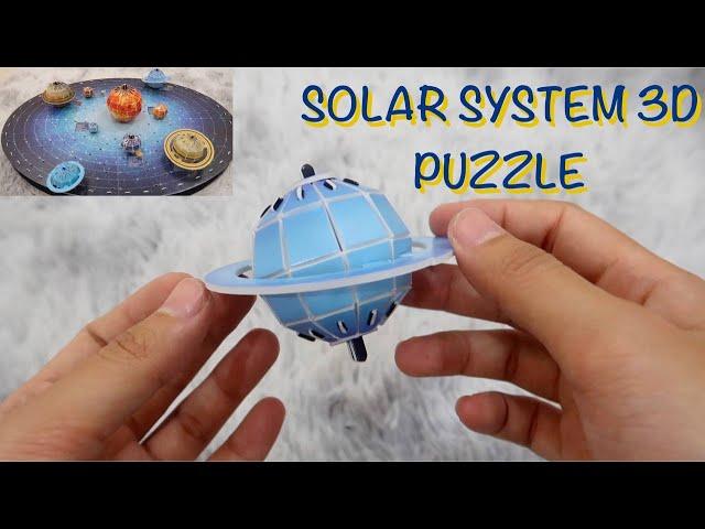 Solar System Toy - Planets Puzzle - ASMR