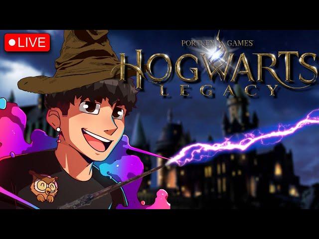  IM FINALLY A WIZARD!  | Hogwarts Legacy PC LIVE STREAM
