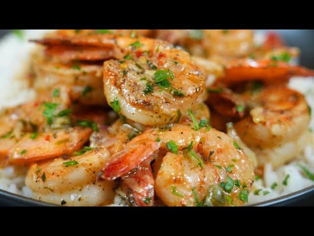 The Most Flavorful Garlic Butter Shrimp Ever | Quick & Easy Dinner Recipe