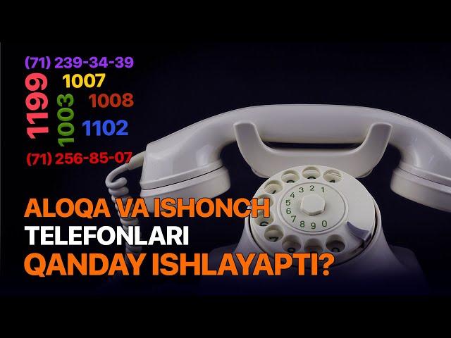 Ishonchsiz “Ishonch telefonlari” – muammoni aytish muammosi