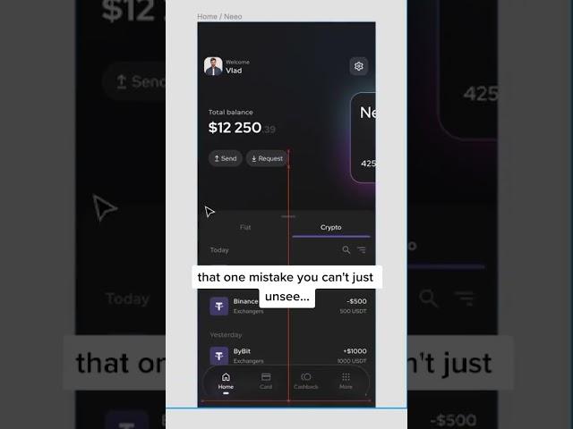 Perfect Fintech app UI/UX design