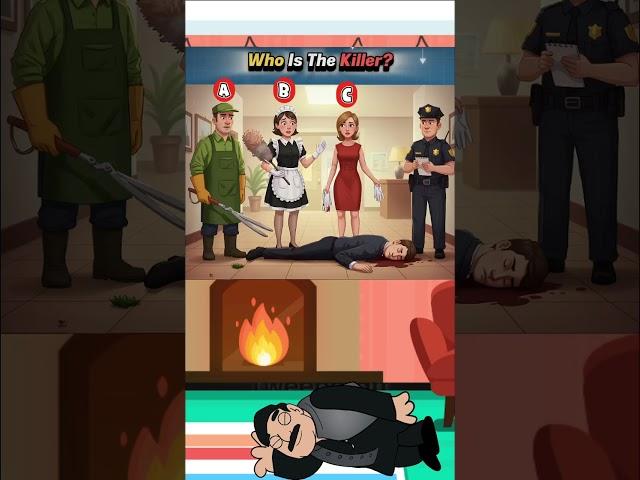 who is the killer #riddlejourney #quiz #puzzle #commonsenseriddles #puzzlegame #riddleswithanswers