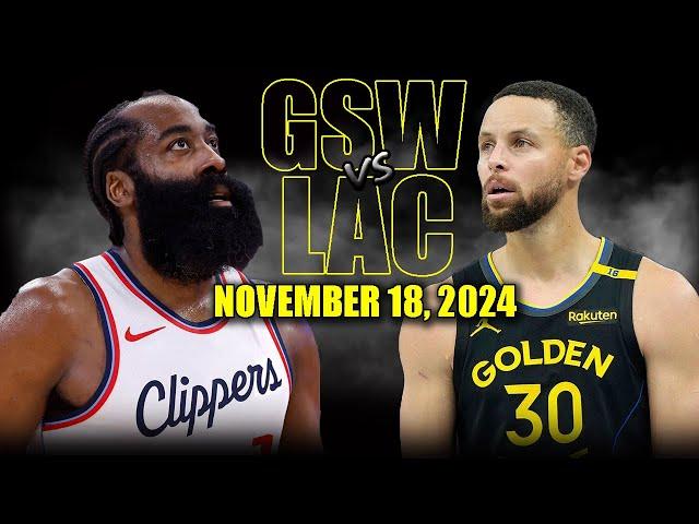 Golden State Warriors vs Los Angeles Clippers Full Game Highlights - November | 2024-25 NBA Season