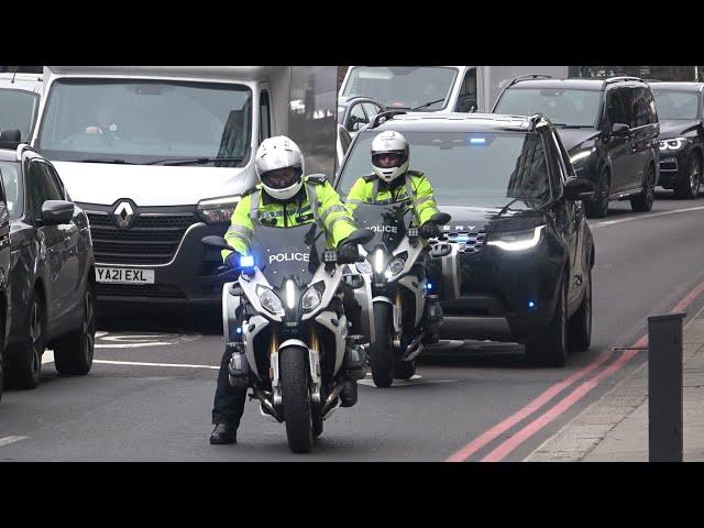 SEG (Special Escort Group) Training escort caught in London 