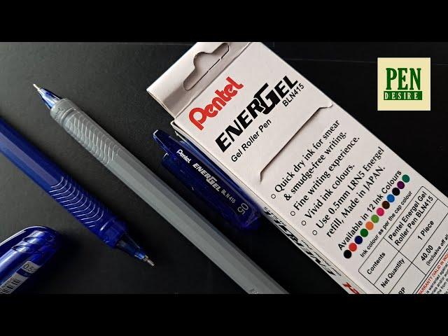 Pentel Energel BLN415 Gel Pen UPDATED BODY COLOR an INR 40 Pen - U37