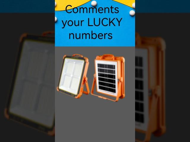 comments and win hamilton solar light #winner #short #viralvideo