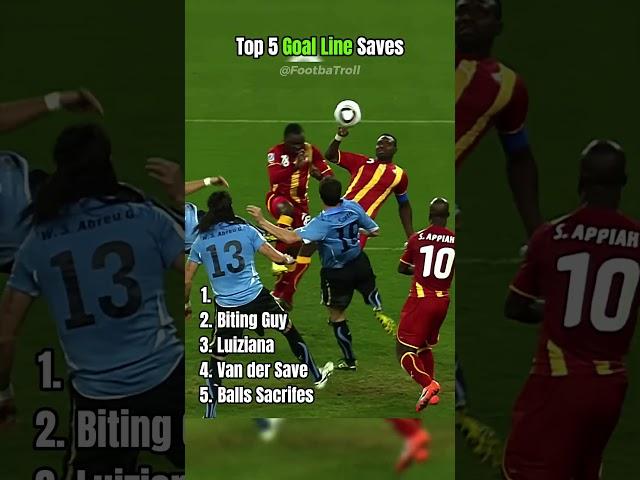 Top 5 Goal Line Saves in Football