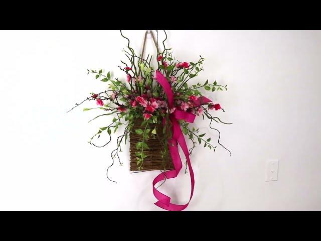 Cherry Blossom Basket Tutorial!