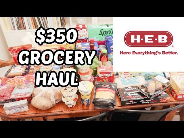 Huge Grocery Haul with Prices