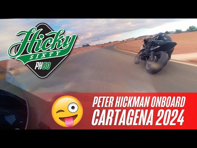 Peter Hickman at Cartagena 2024 | Helmet Camera