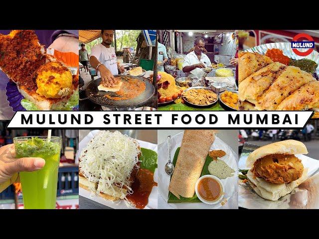 Mulund Street Food Mumbai | Icebhel, Masala Vadapav, Panini, Dosa, Frankie & More#mumbai #streetfood