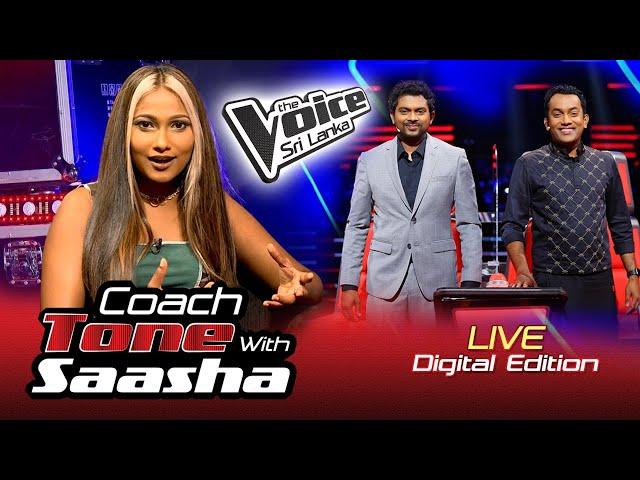 Coach Tone With Saasha - Coach BnS | Digital Edition | Exclusive | The Voice Sri Lanka