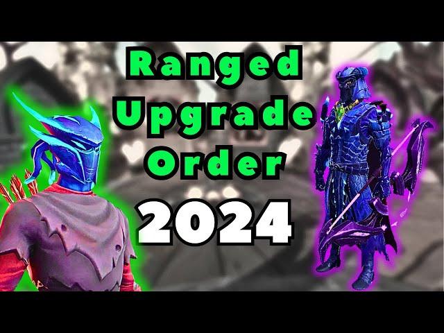 OPTIMAL Ranged Upgrade Order Guide 2024! Runescape 3 #gamingvideos #gaming #guide #runescape