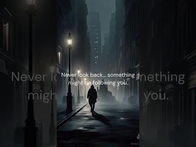 "Never Look Back… Or It Will Find You!  #shorts"