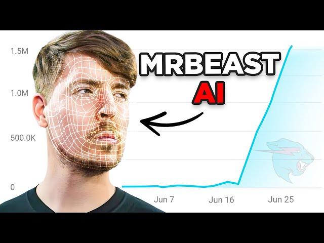 I Used a MrBeast AI to Explode a NEW YouTube Channel