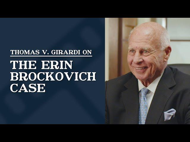 Top Los Angeles Personal Injury Lawyer | Erin Brockovich Case | Thomas V. Girardi