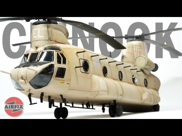 Airfix's Brand New 1/72 Chinook HC.1 | Full Build | 4K