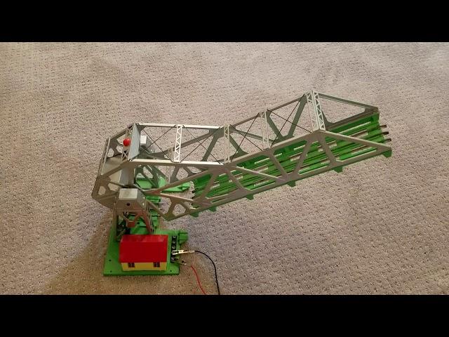 Testing old Lionel 313 Bascule Bridge from 40's