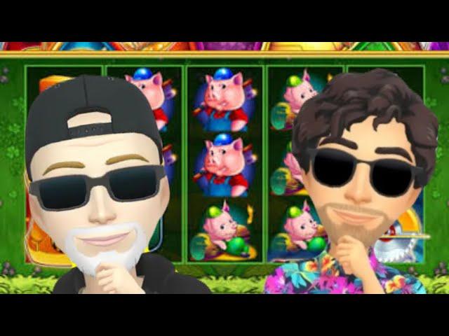 A session of Huff and Puff games!! Can we beat the wolf and come out on top??