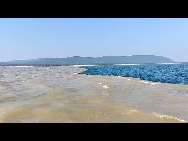 Ganga river meet Bay of Bengal. 