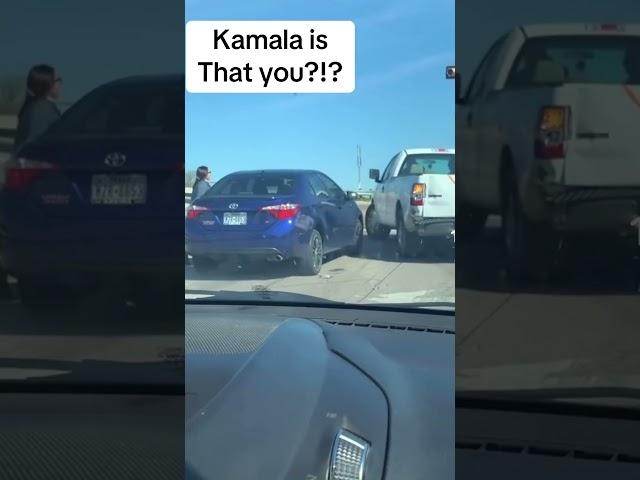 Kamala spotted in public! #impression #funny #senator #shorts #shortvideo #short #viralvideo