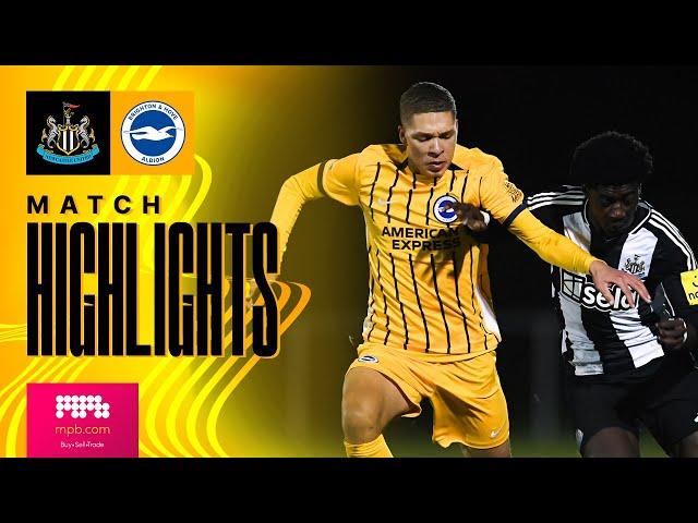 HIGHLIGHTS | Newcastle v Brighton | FA Youth Cup