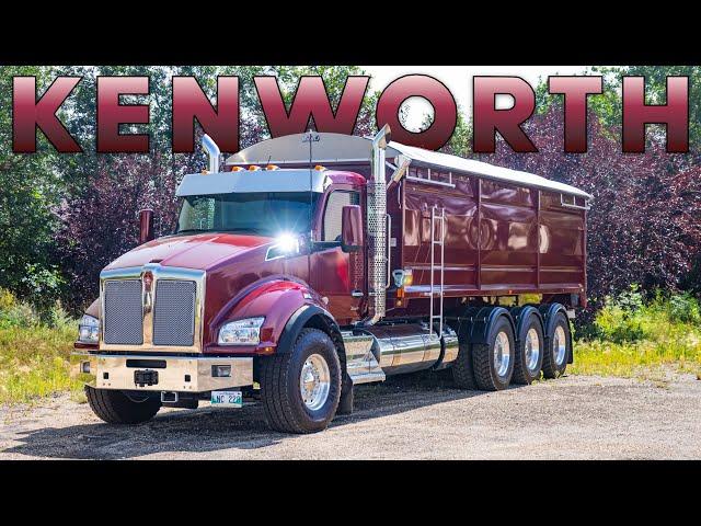 ZEUS - My Biggest Grain Truck - 2025 Kenworth T880 Tri Drive Grain Truck   THE KENWORTH GUY