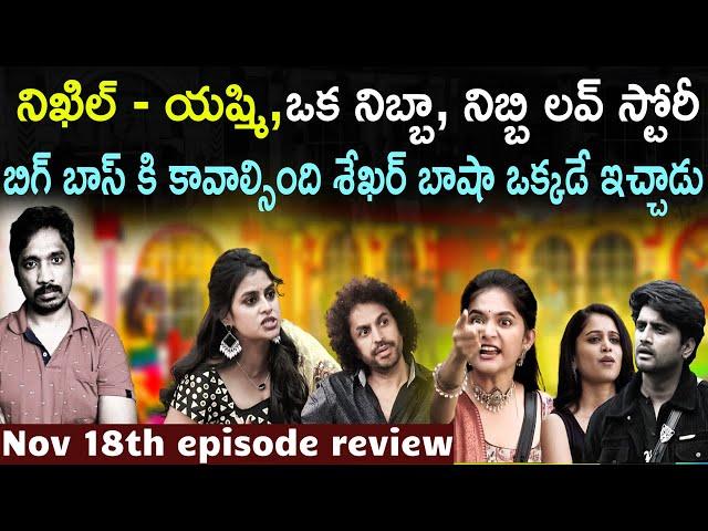 Bigg Boss Telugu 8 review | November 18th episode | thisisphani