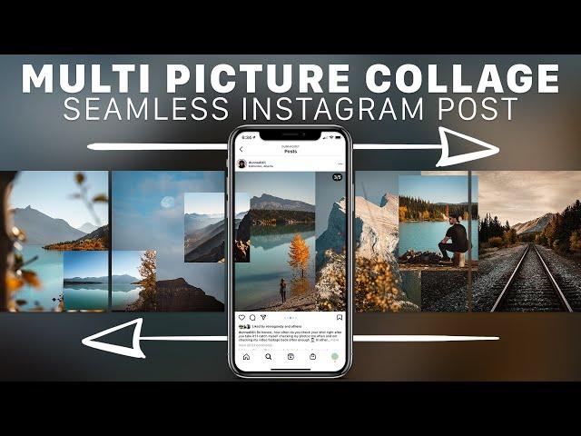 Easy SEAMLESS Instagram Carousel Collage!