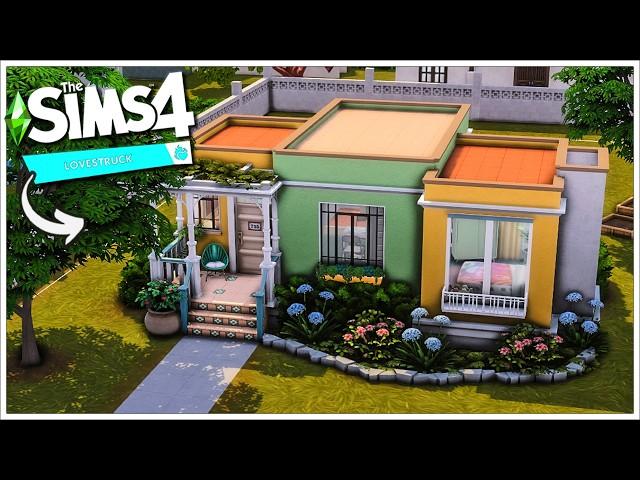 Citrus Starter Home  The Sims 4 Lovestruck: Speed Build